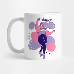 girl dancing Mug